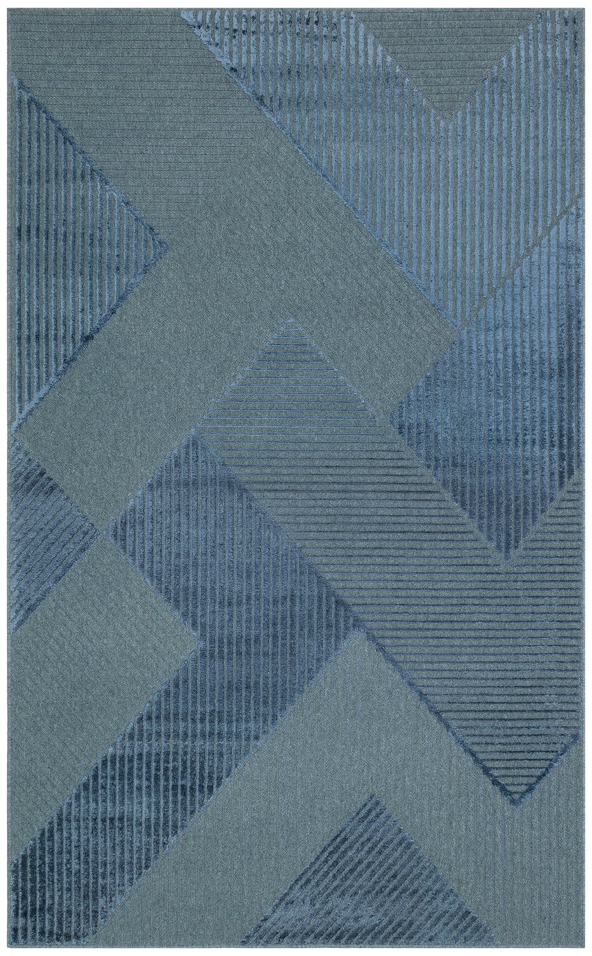 Eko Halı Zenıth Dyed Znt 01 Navy Dyed