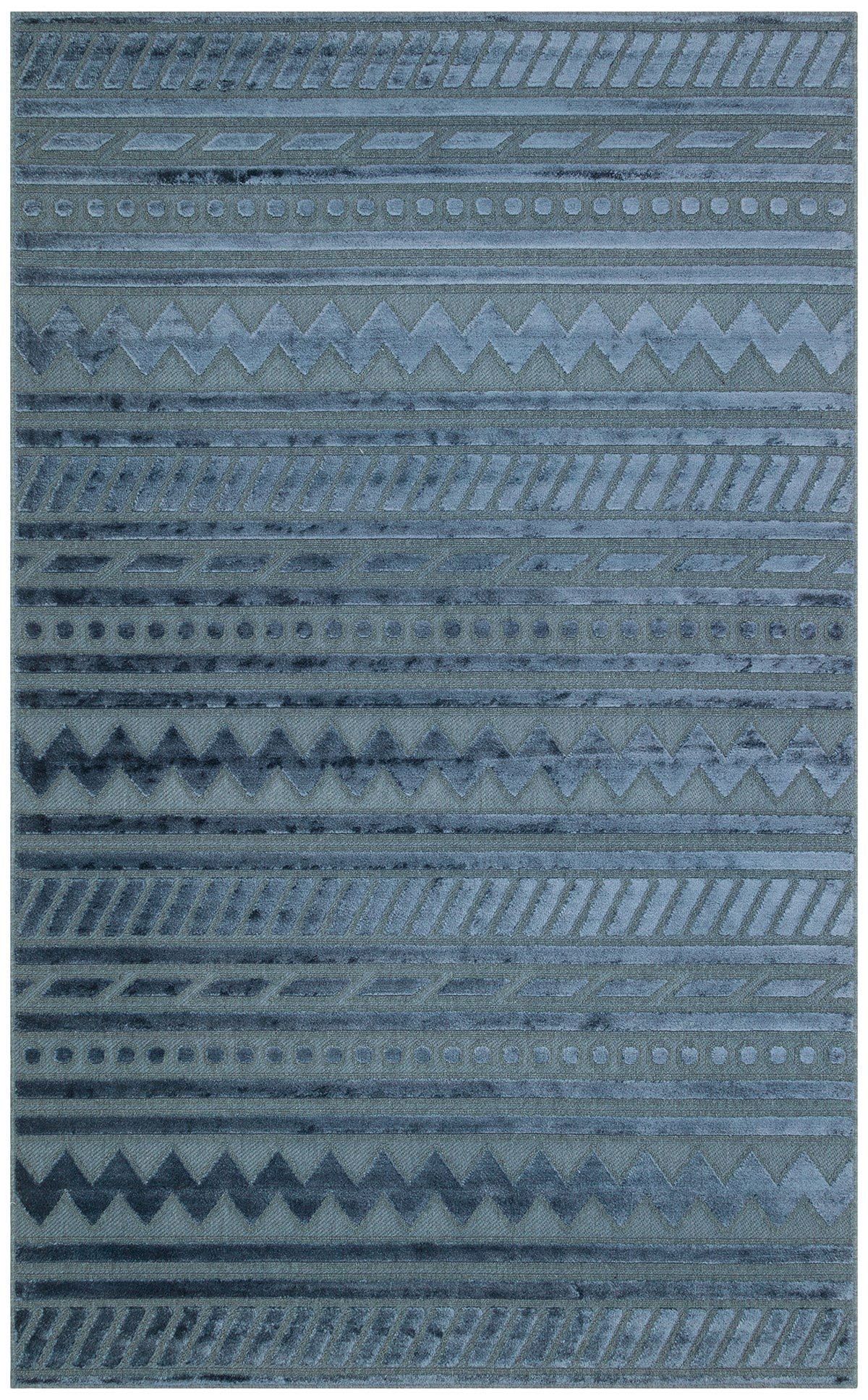 Eko Halı Zenıth Dyed Znt 06 Navy Dyed
