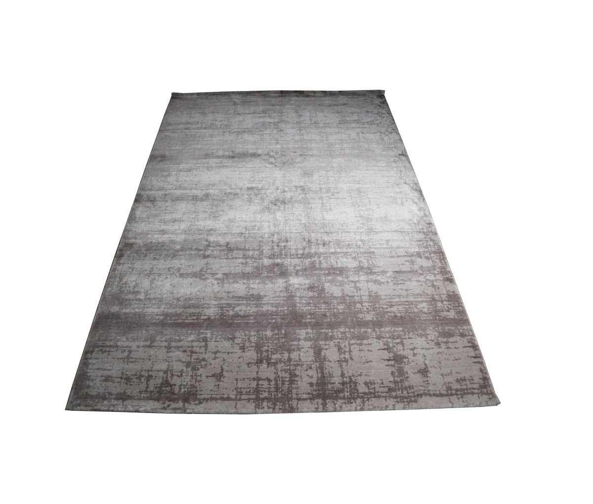 Eko Halı Antik Uşak 818 Grey Modern Vintage Desen Yün-Viskon Özel Tezgah Halısı