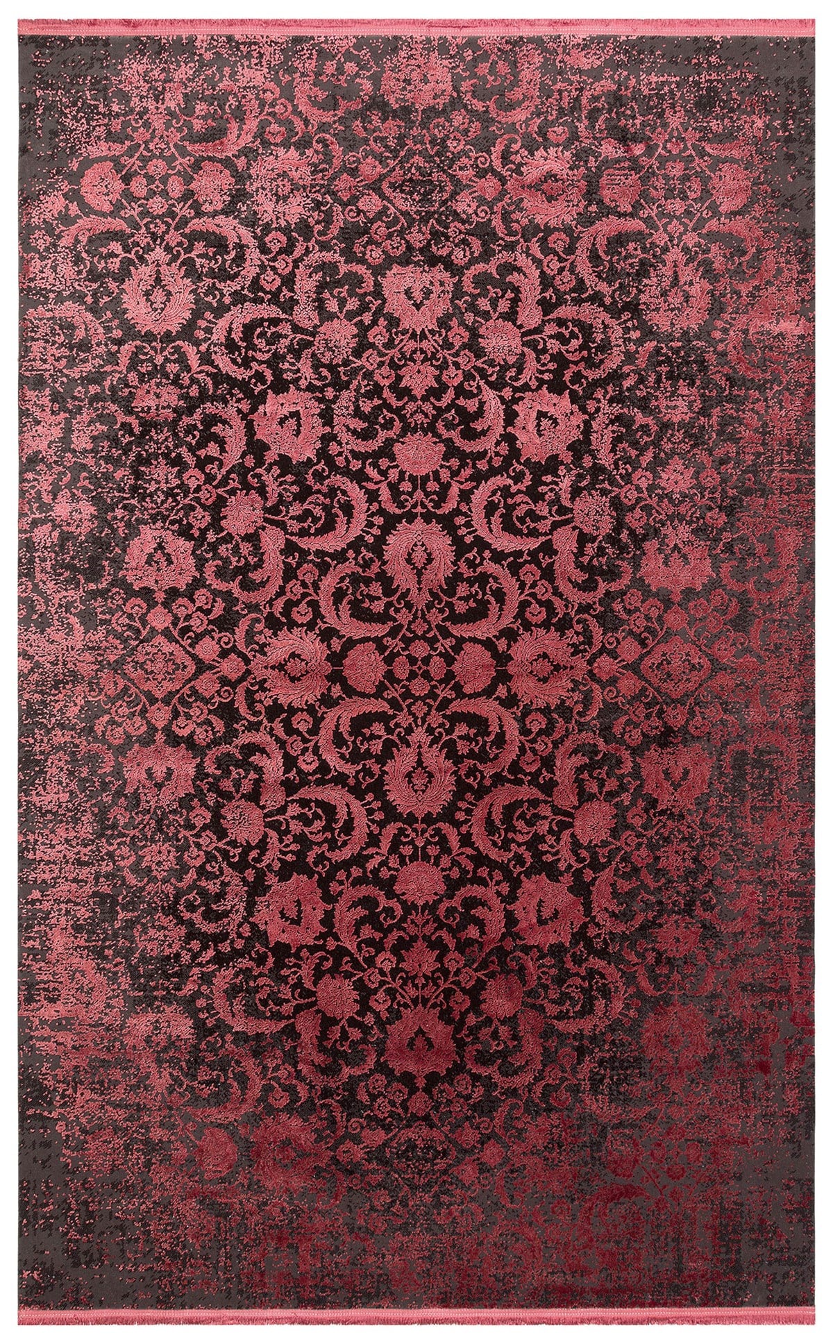 Eko Halı Cordoba New Db 02 Antrasıt Burgundy Nw