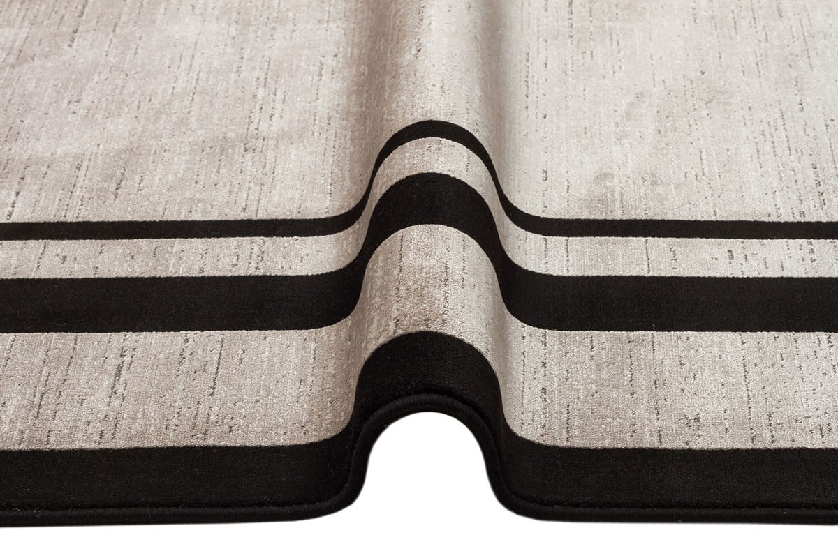 Eko Halı Lugano Lug 02 Grey Black