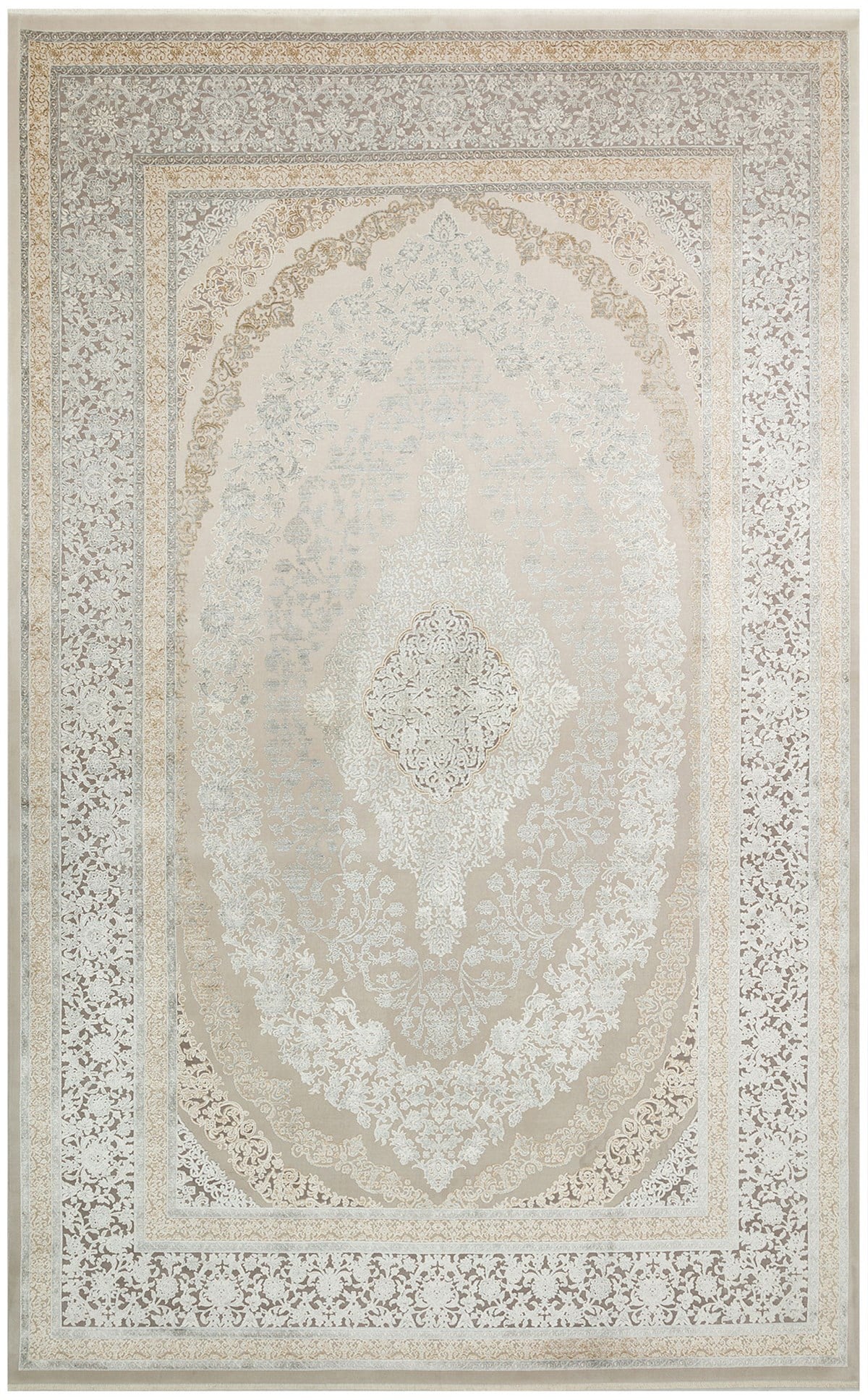 Eko Halı Mahal Mhl 08 Cream Grey