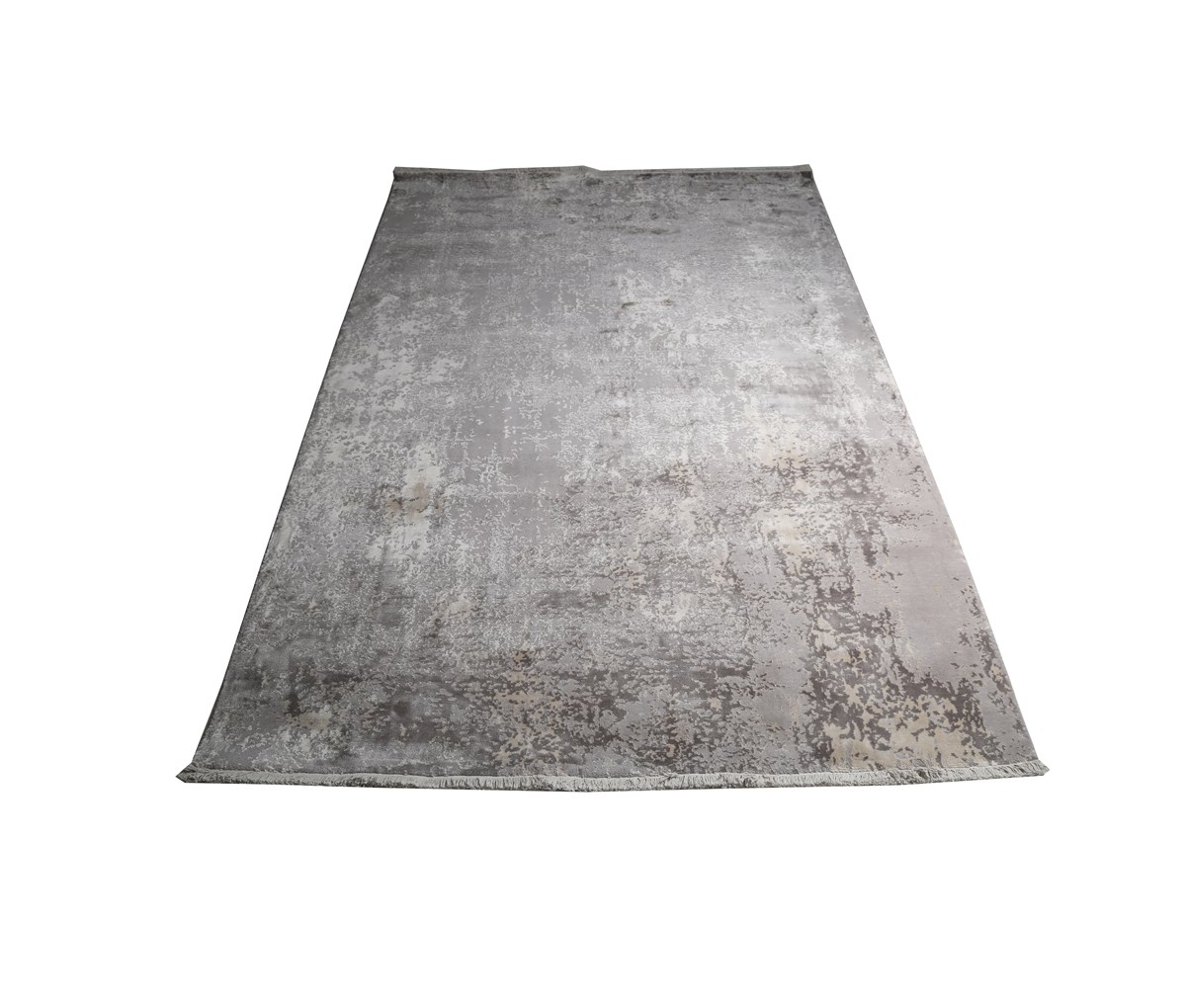 Eko Halı Mirage 2003 L.Grey Modern Vintage Desen Yün-Viskon Özel Tezgah Halısı