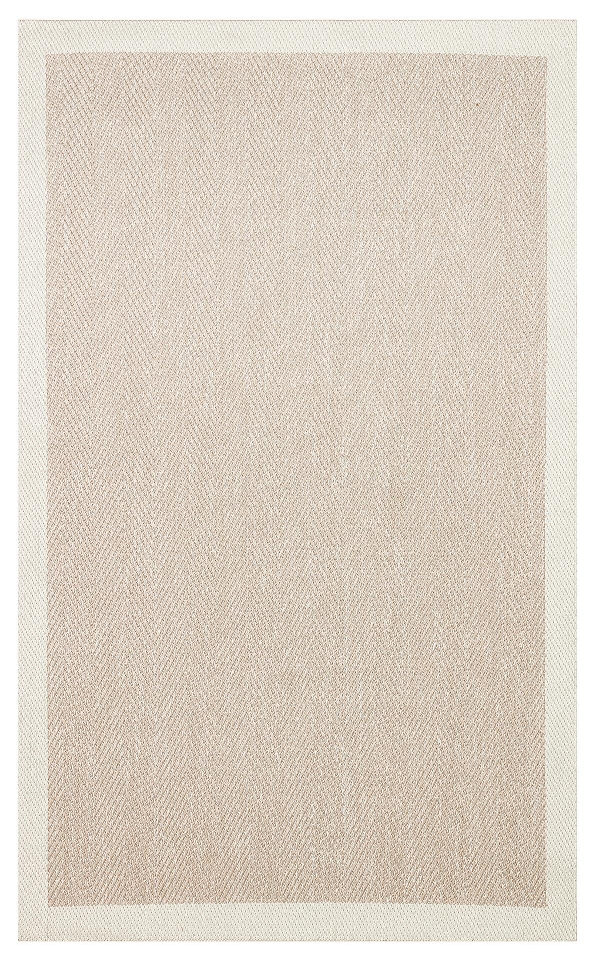 EKO Halı MONO MNO 02 Beige Kaymaz Tabanlı Jüt Dokulu Sisal Kilim