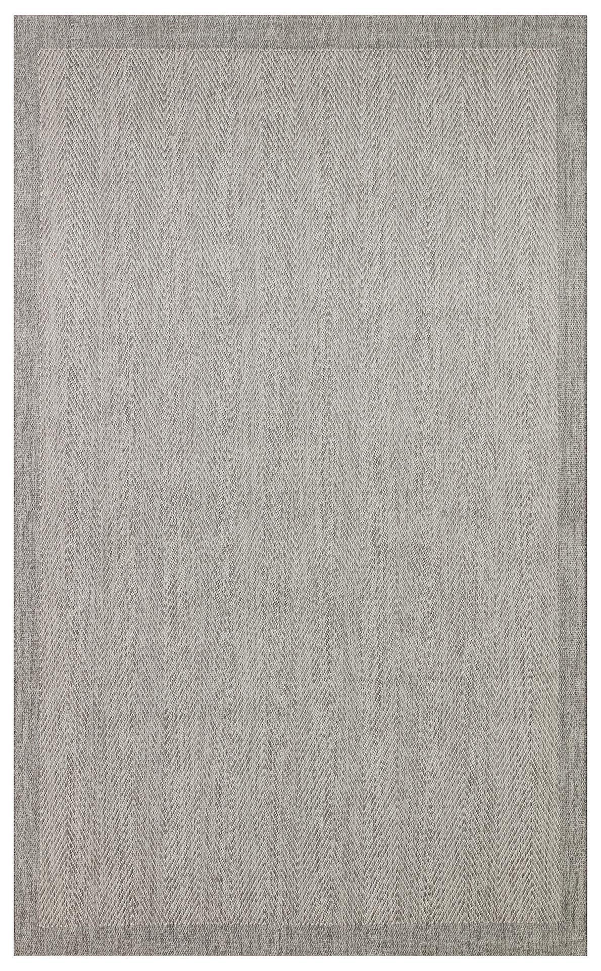 EKO Halı MONO MNO 02 Grey Kaymaz Tabanlı Jüt Dokulu Sisal Kilim