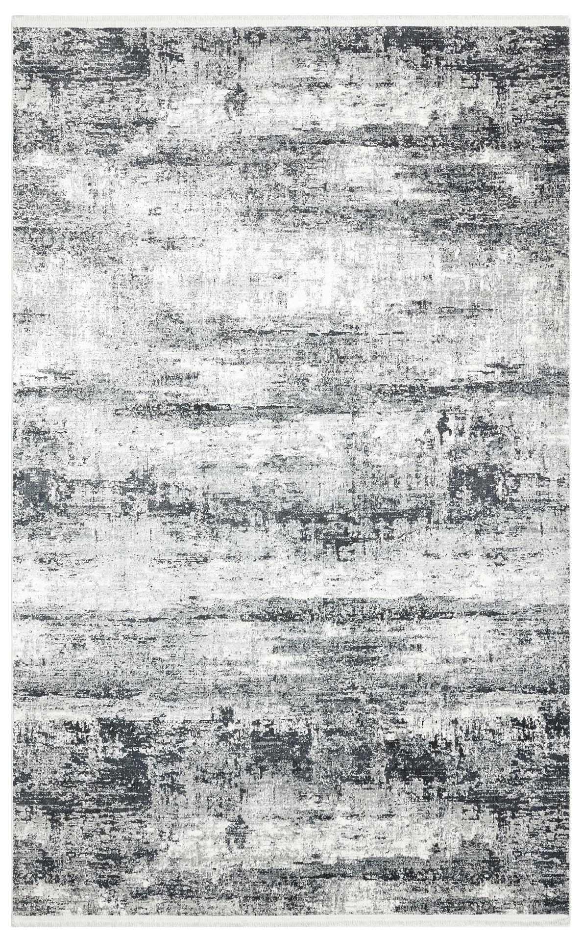 Eko Halı Verona Vr 02 Cream Grey XW Yumuşak İpeksi Tuşeli Yüksek Alçak Oymalı Modern İnce Makine Halısı