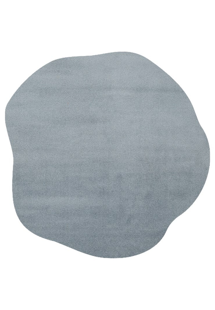 Eko Halı ZEN AMORF 04 BLUE Amorf Kesim Hav Toz Vermez Yumuşak Dokulu Salon Halısı Oturma Odası Halısı Yatak Odası Halısı Koridor Halısı Mutfak Halısı Modern Makine Halısı