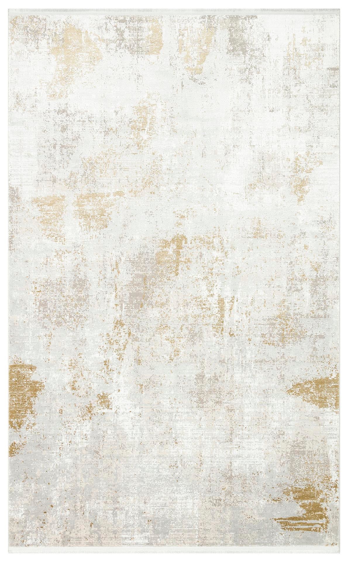 EKO Halı ZURICH ZRH 06 CREAM YELLOW Akrilik ve Polyester İle Üretilen Şık Salon Halısı