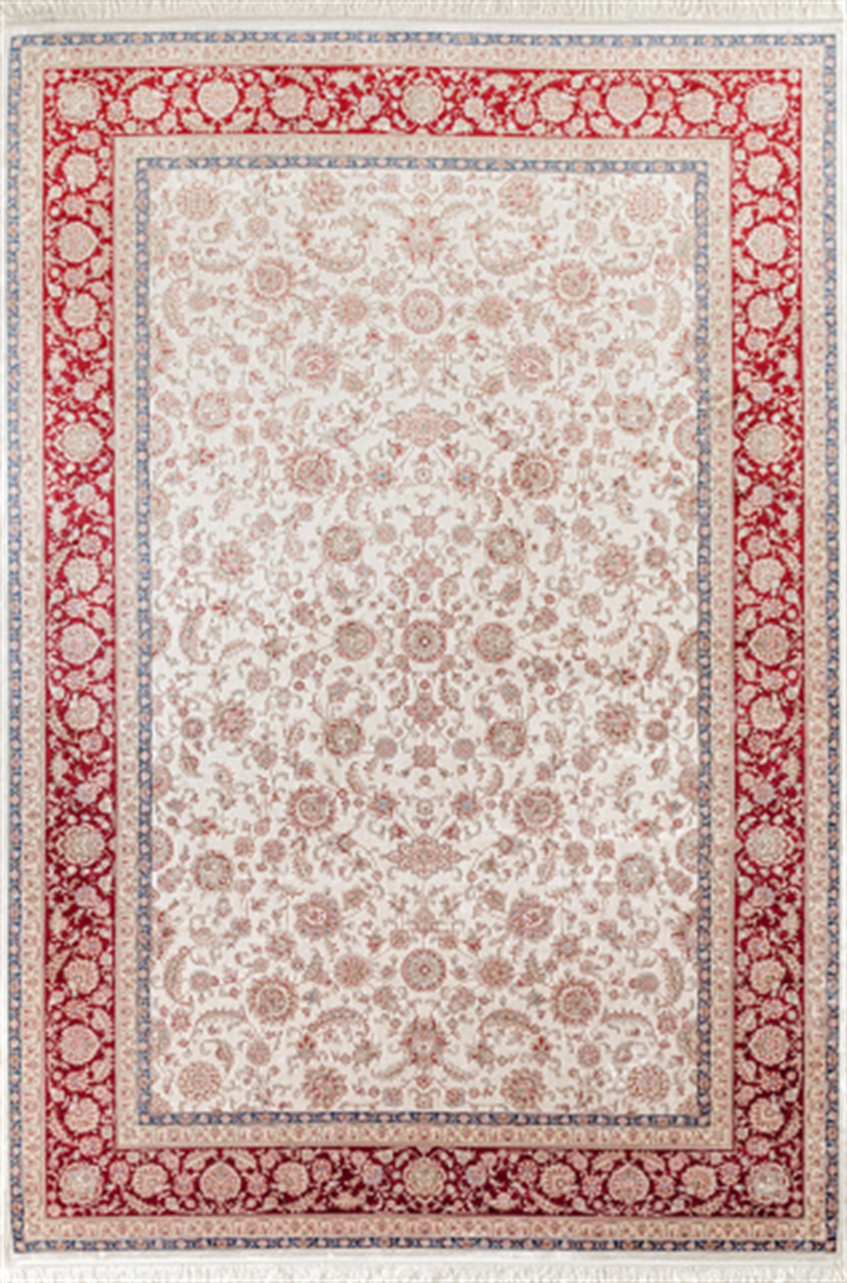 Elexus Halı İpekhane 1507 Kırmızı Klasik Desen Salon Halısı