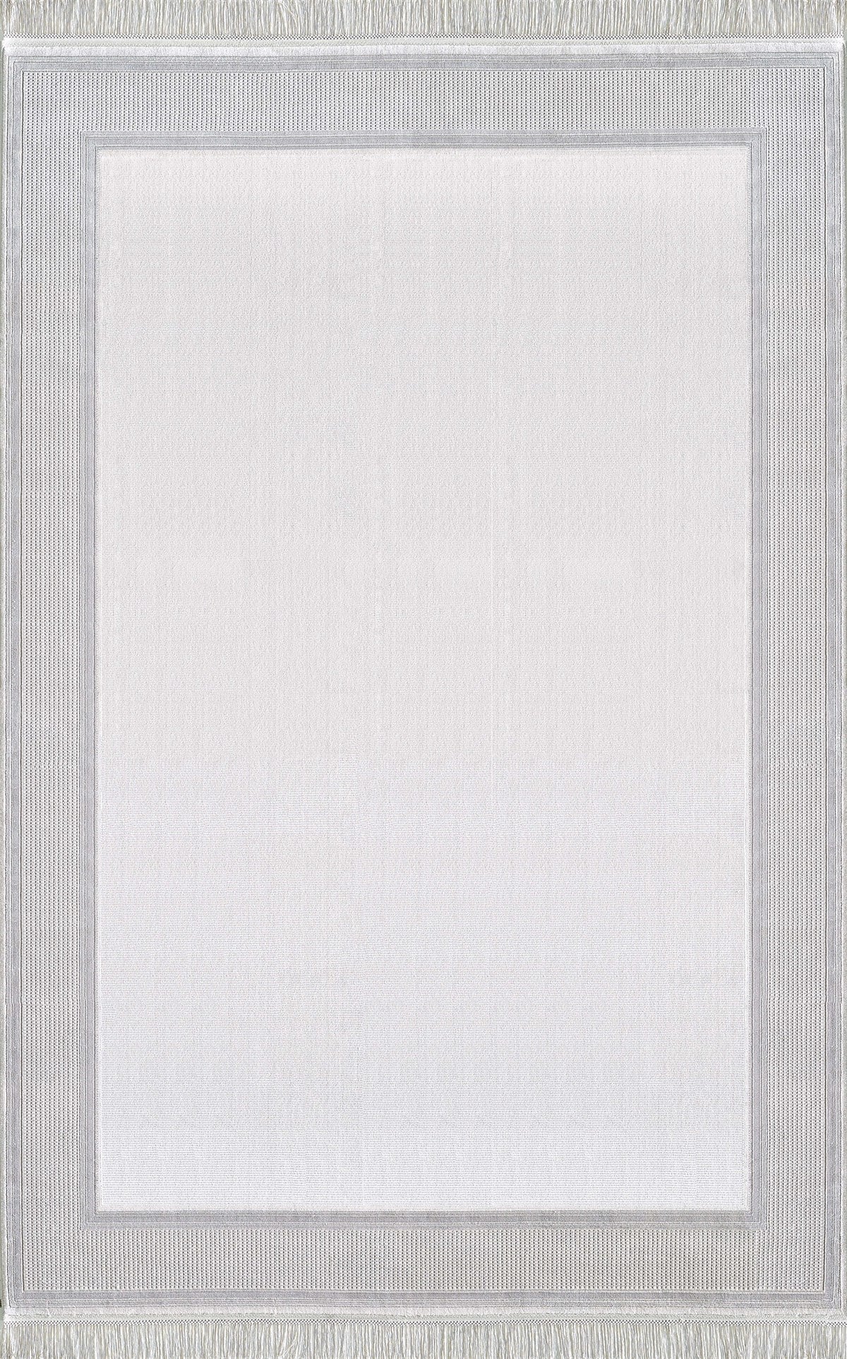Pierre Cardin Halı Voila ZQ03A Beyaz Gri Klasik Desen Halı