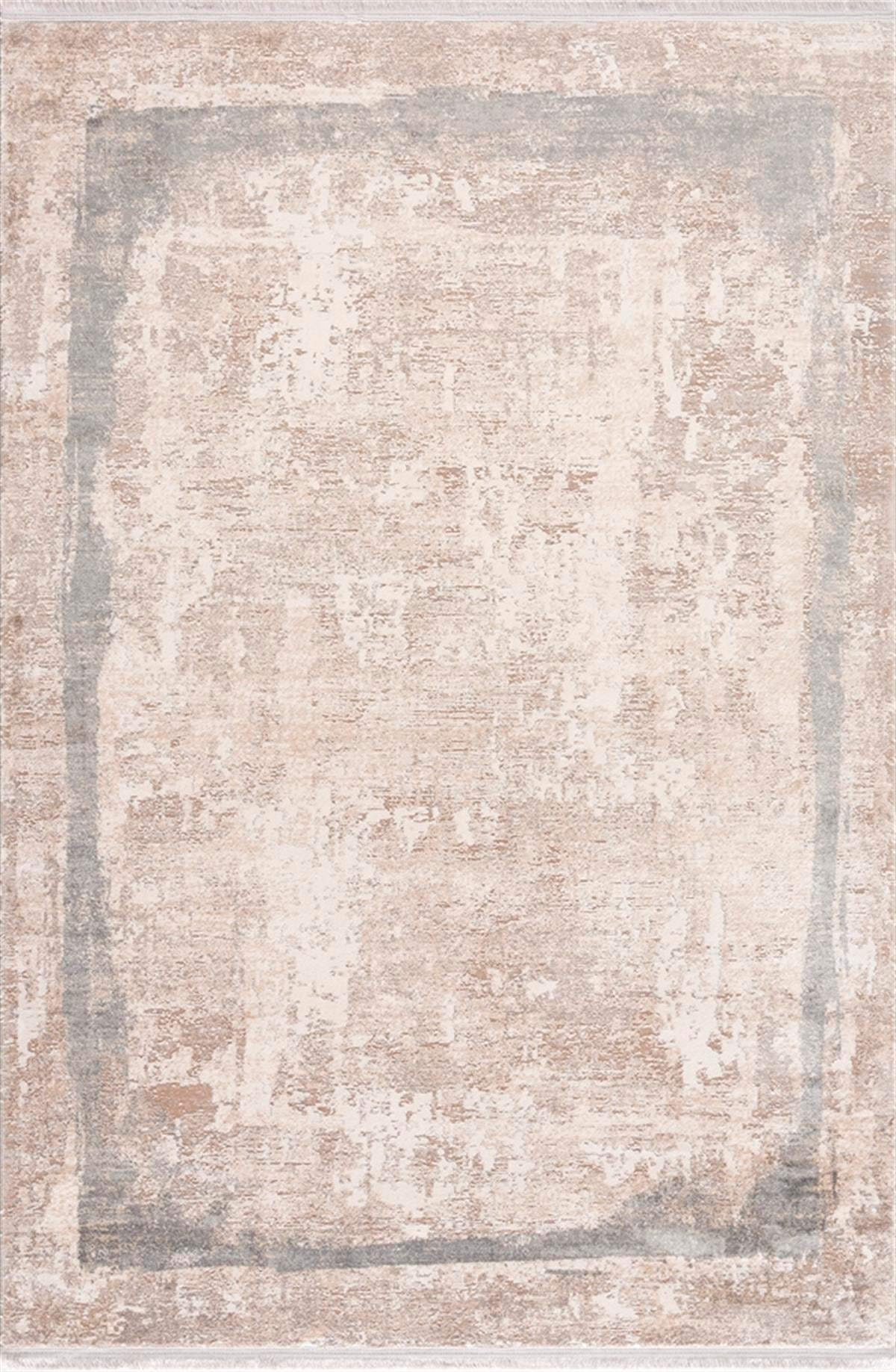 Sanat Halı Doku 1233 Eskitme Desenli Makine Halısı