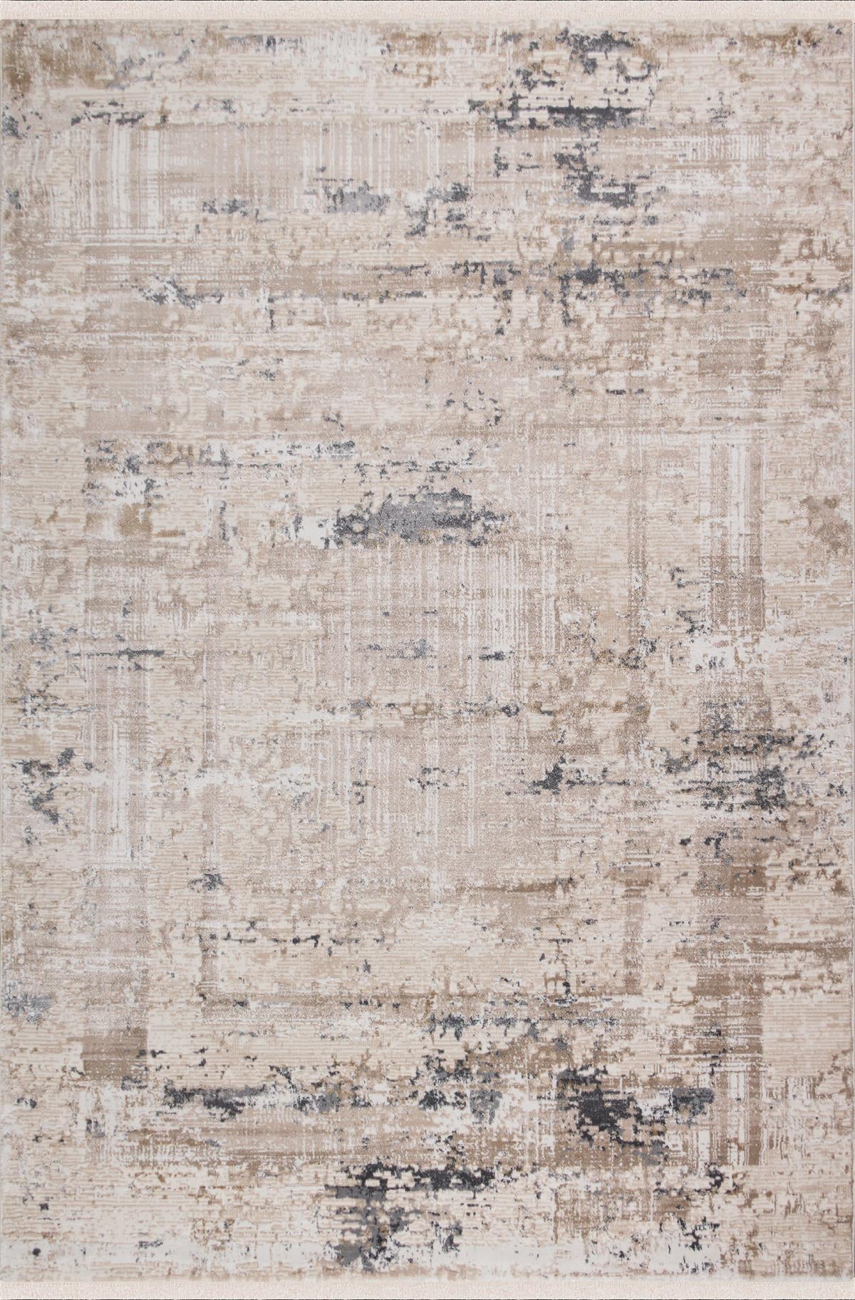 Sanat Halı Hera 3549 Eskitme Desenli Makine Halısı