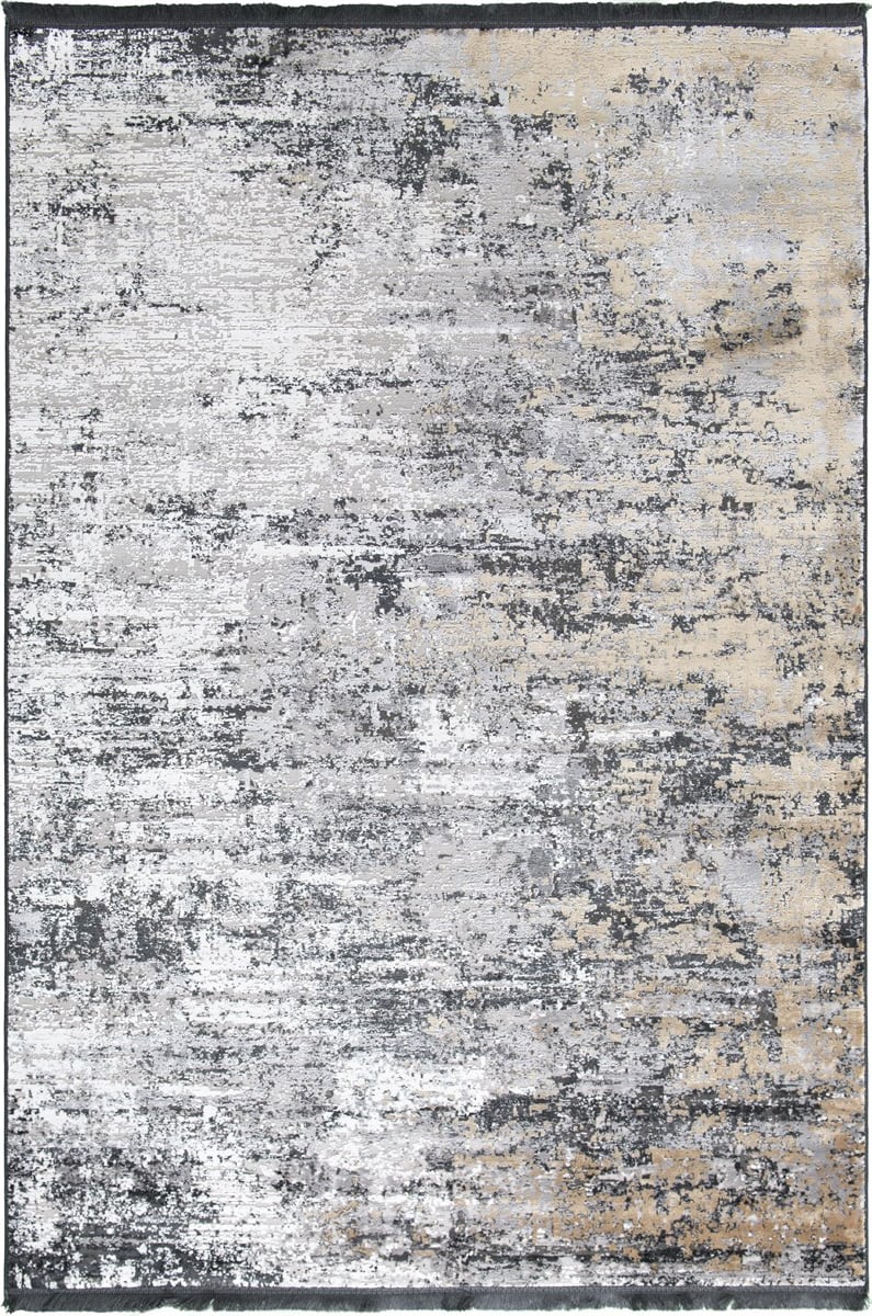 Tuğra Halı Avantgarde 10410 Antrasit Modern Desen Salon Halısı