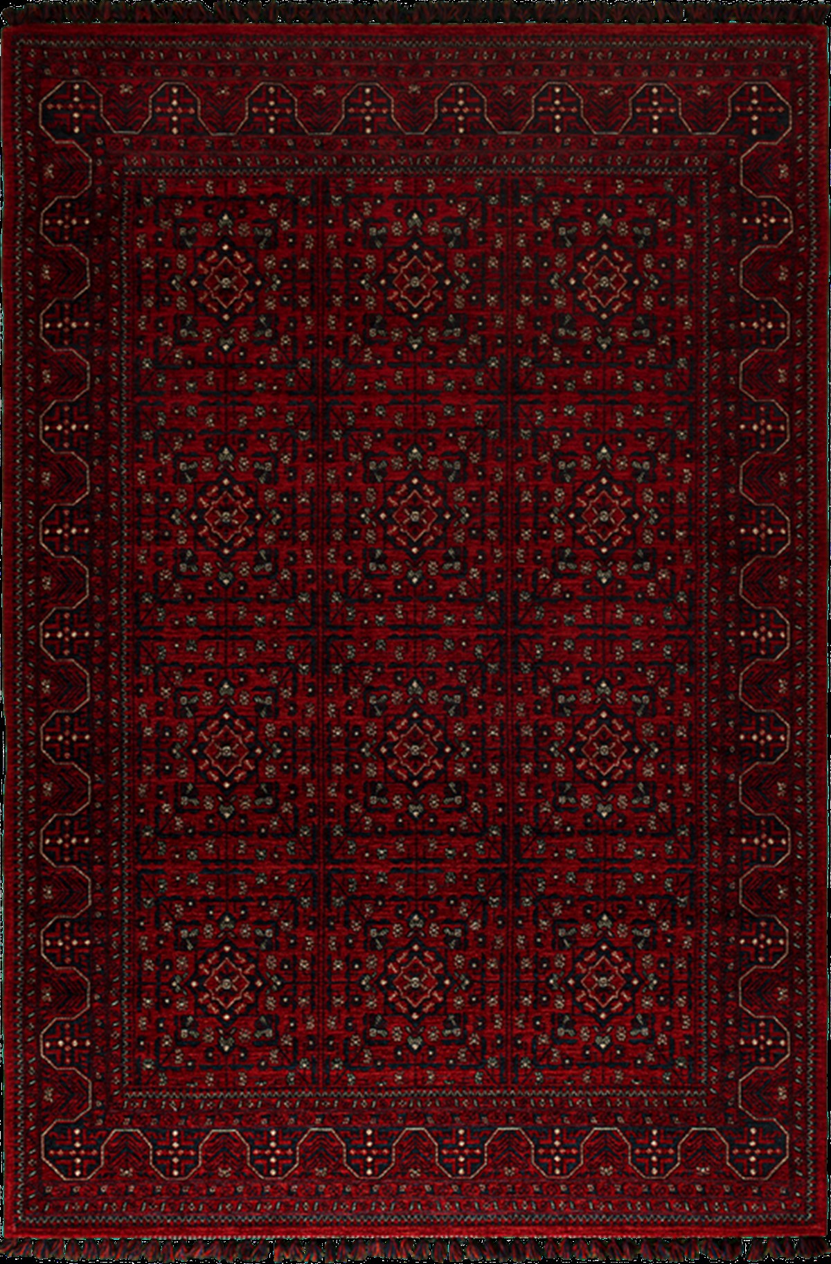 Tuğra Halı Türkmen 08 Etnik Desen Kilim