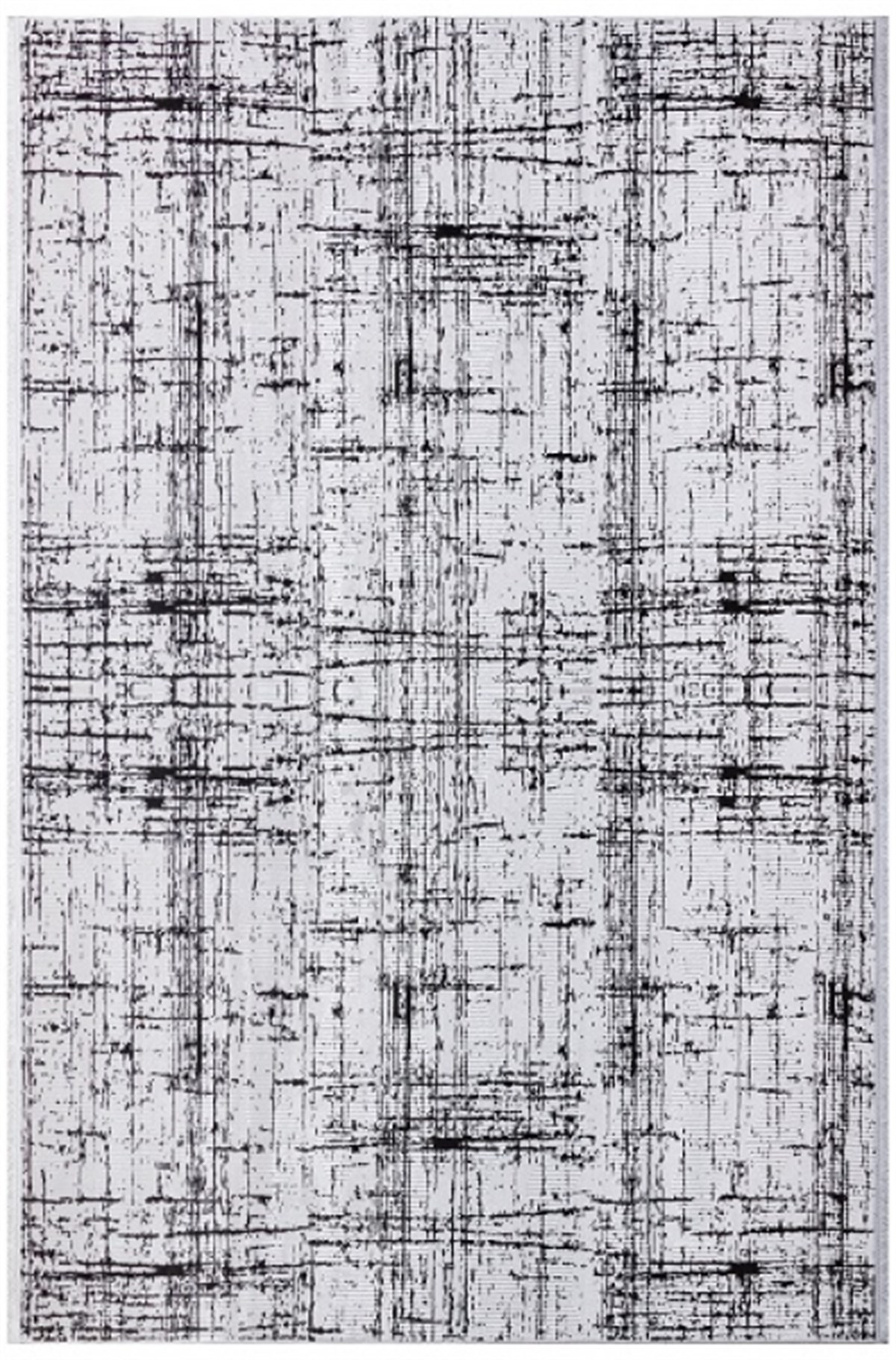 Türkmen Halı Poem PM07 Siyah Modern Desen Halı