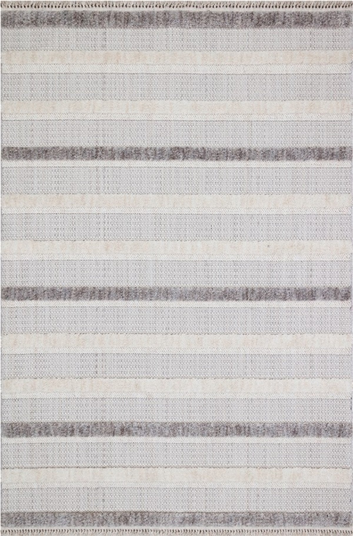 Türkmen Halı Sofya SF01 Beyaz İskandinav Tarzı Halı