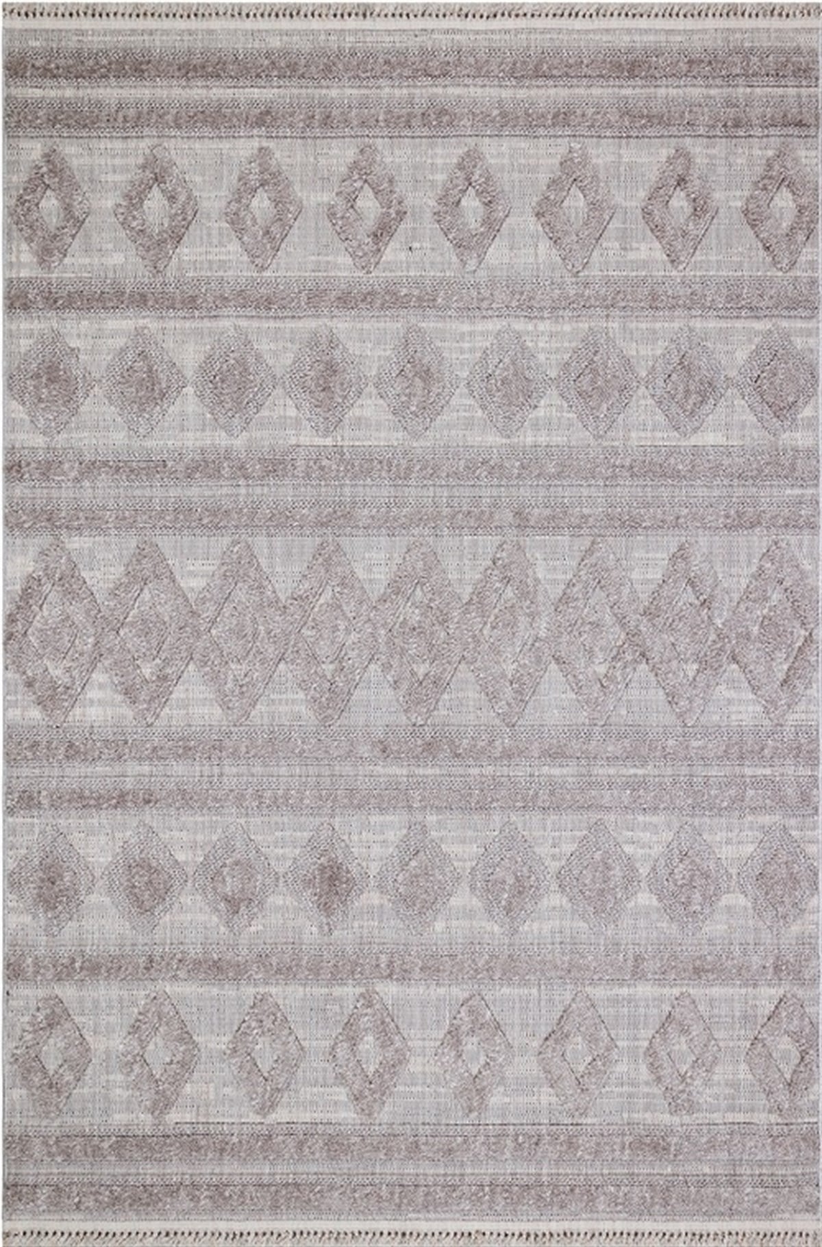 Türkmen Halı Sofya SF02 Gri İskandinav Tarzı Halı