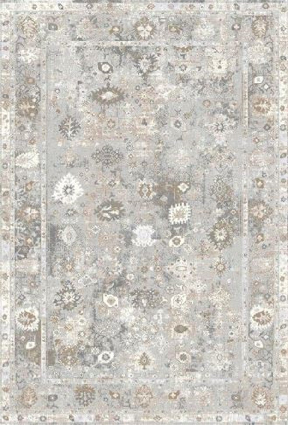 WOOLKNOT HALI CRAFT M419D KREM GRİ