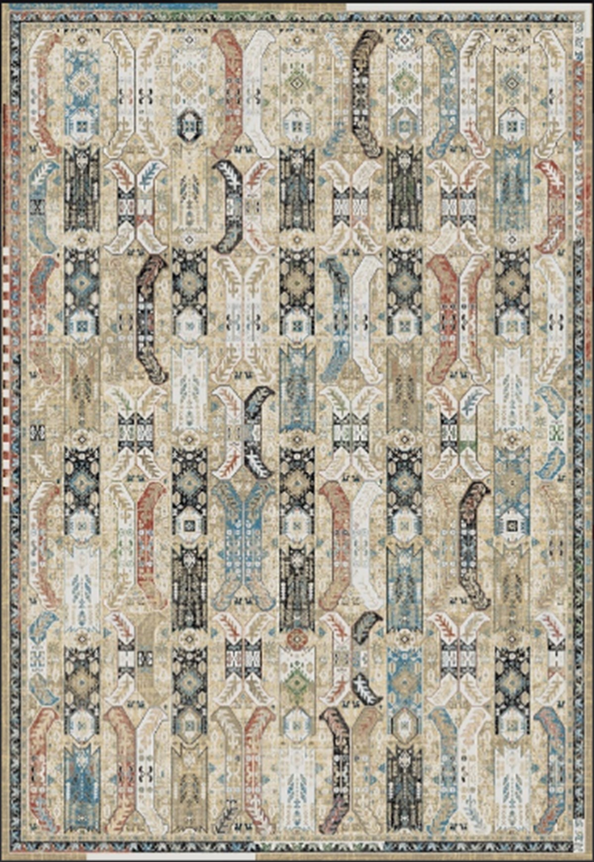 WOOLKNOT HALI KHURGEEN 2182A MULTİ