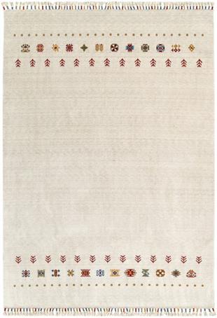 Çam Halı Funky 804 Stone Yün ve Bambu ile Özel Tezgahlarda Üretilen Otantik Desenli El Emeği Modern Uşak Halısı