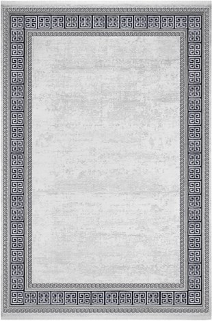 Türkmen Halı Mystik 20433 Siyah Modern Desen Halı