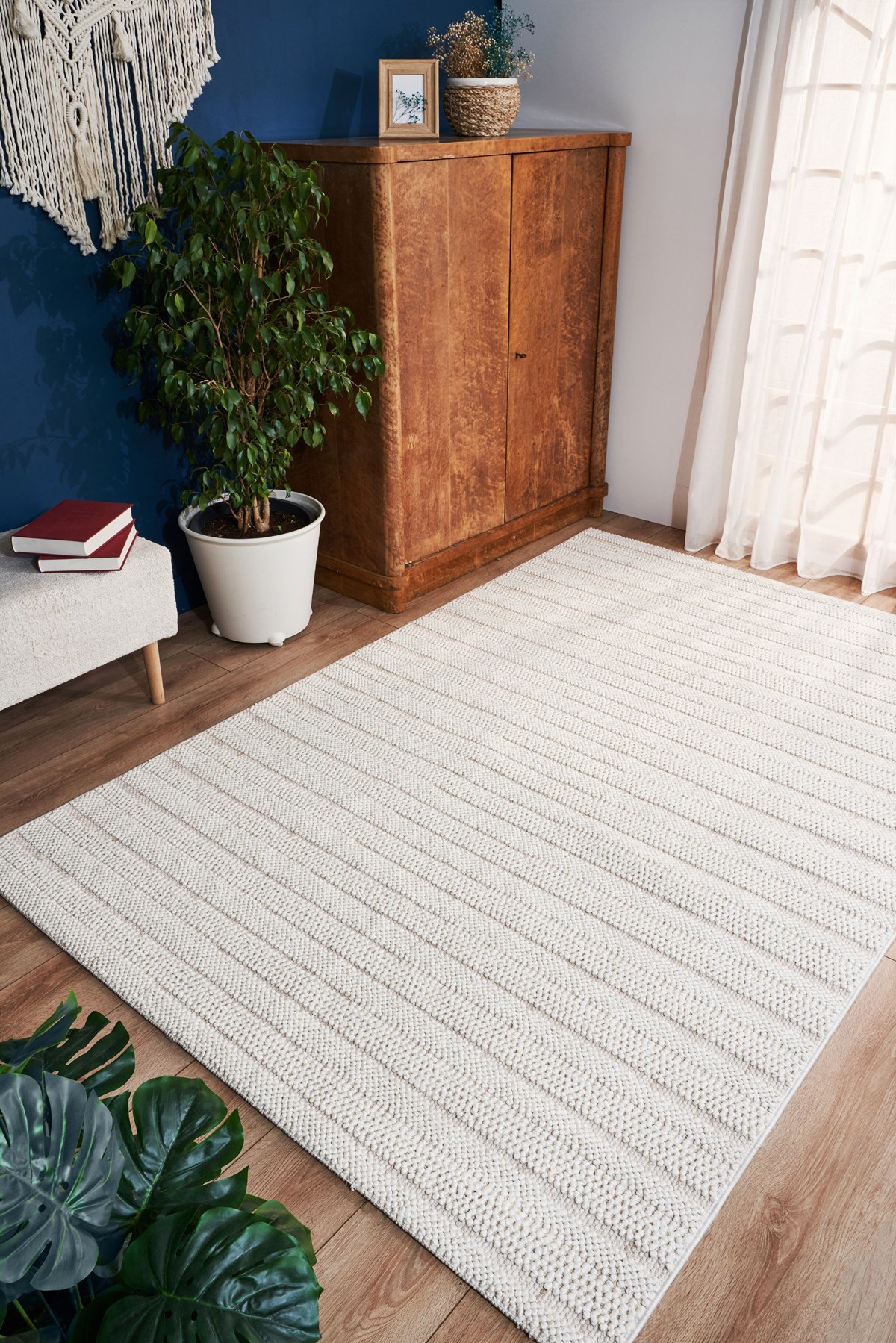 APEX HALI Gala 2211 Ekru Makine Halıları