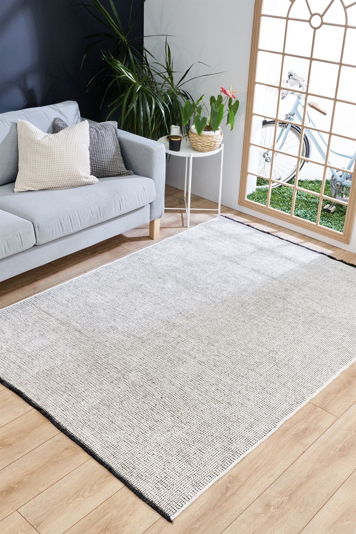 APEX HALI Zenith 8901 Beyaz Dekoratif Hal1lar