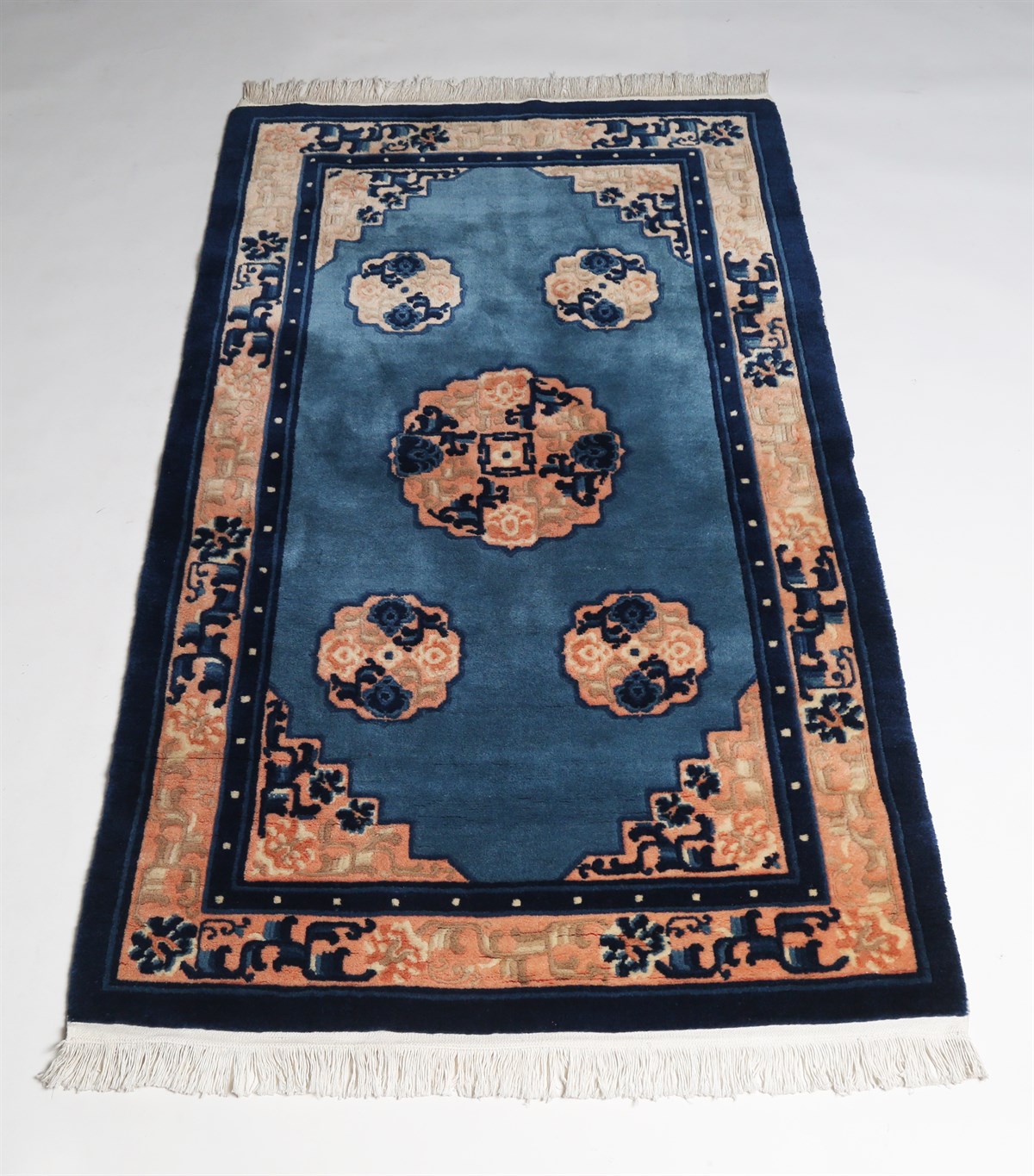 Çam Halı Çok Renkli El Dokuması Anadolu Yün Kilim 1190