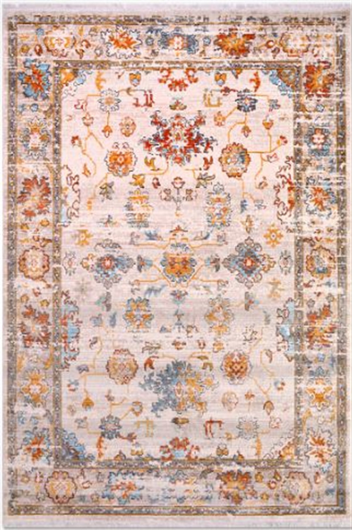 Çam Halı Crea Plus 7/26 9030  Eskitme Desenli Makine Halısı