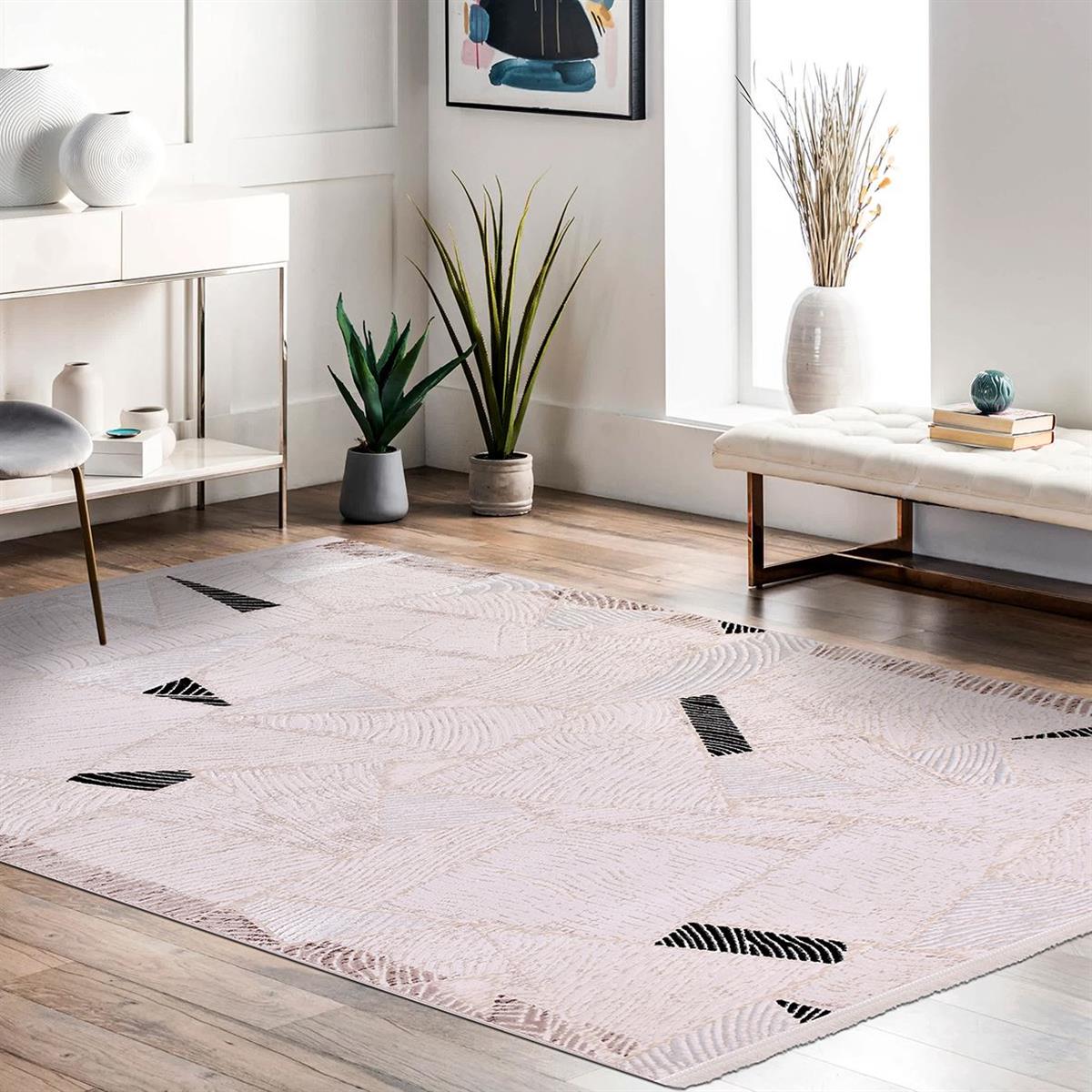 Çam Halı Crea Plus Argilla 15909 Modern Desenli Makine Halısı