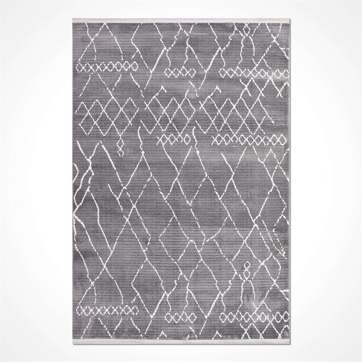 Çam Halı Crea Plus Monaco 16705 İskandinav Desenli Makine Halısı