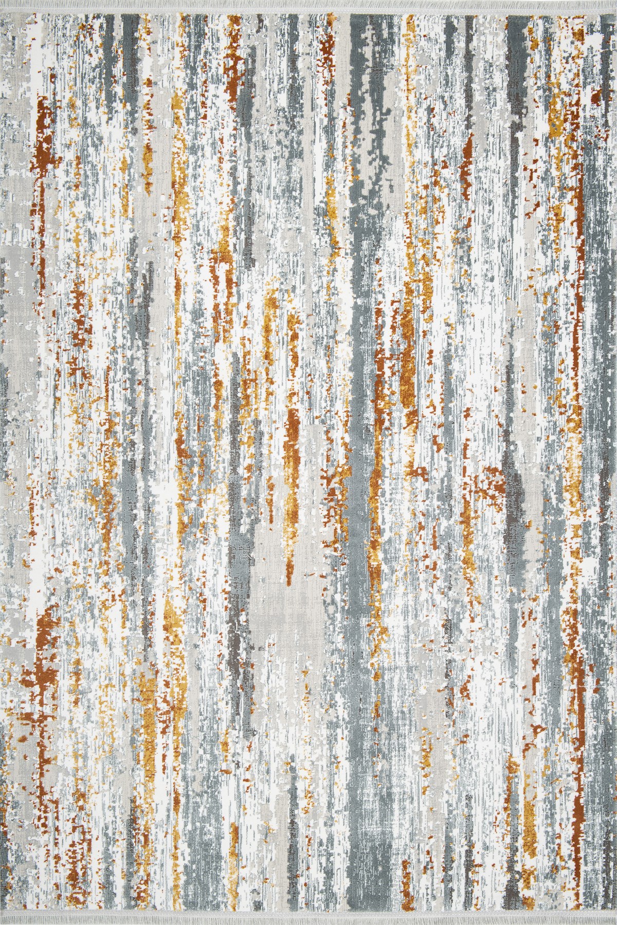 Çam Halı Crea Plus Paris 2500 Gri Taba Modern Desenli Makine Halısı