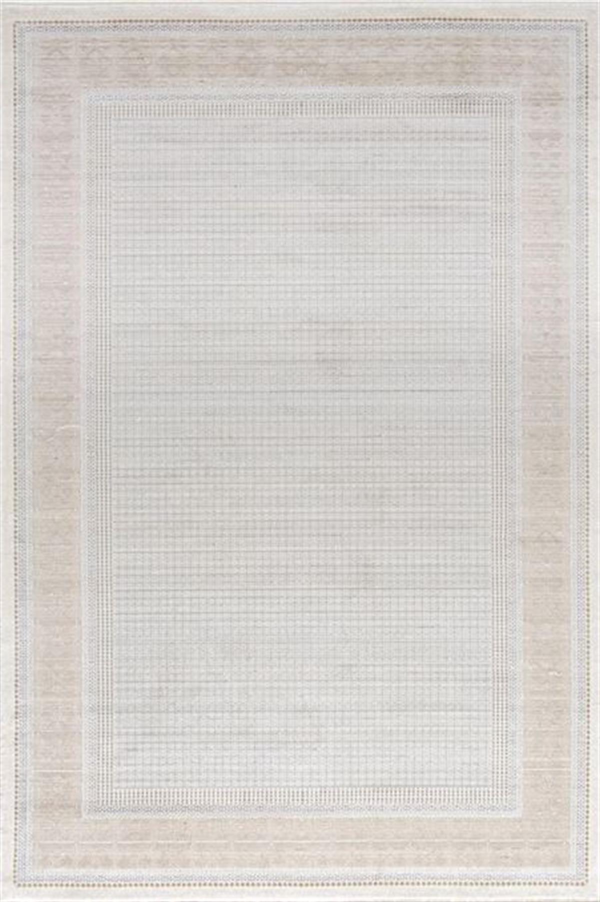 Çam Halı Elit 1501 Bej Romans Halı Modern Desenli Makine Halısı