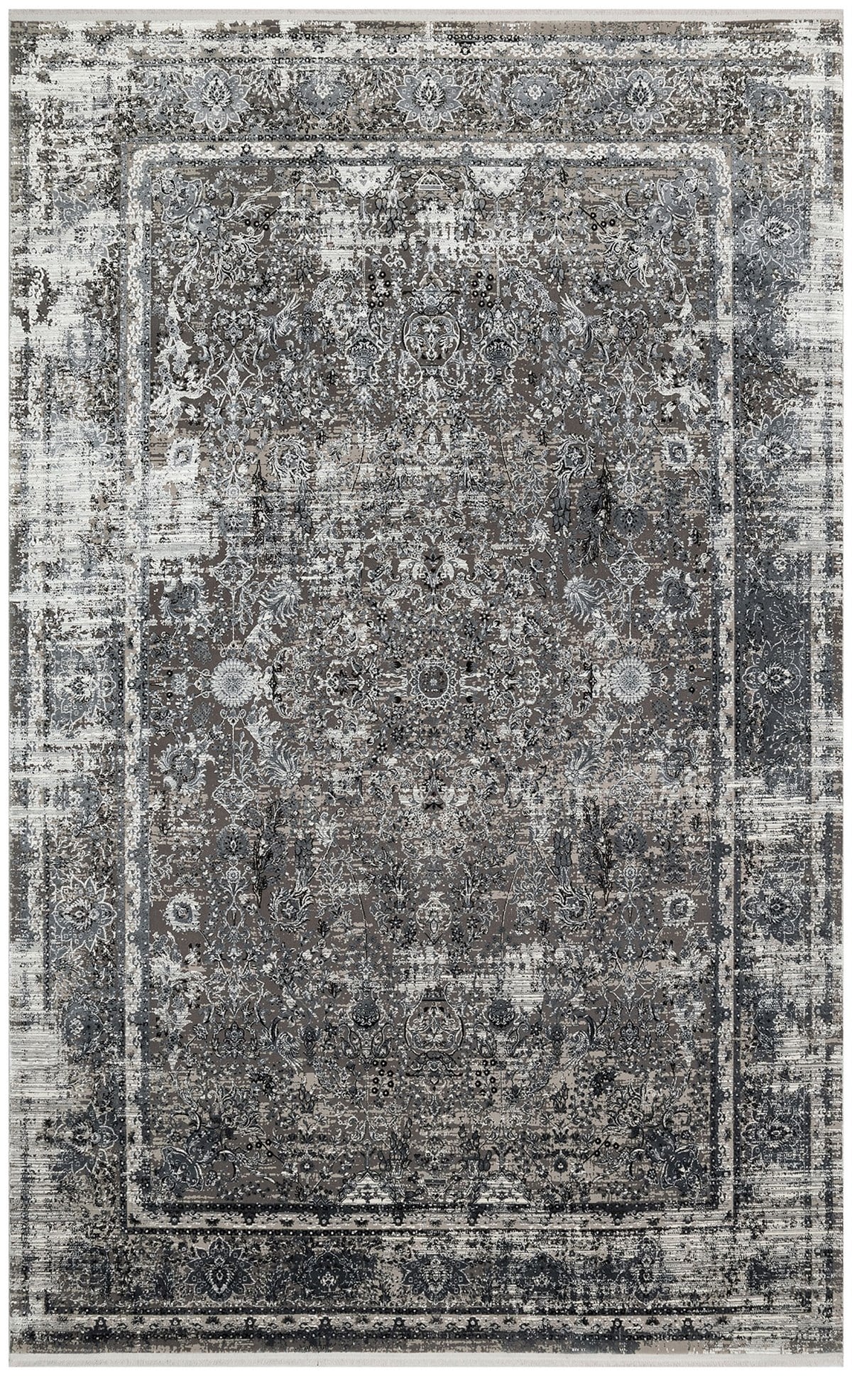 Çam Halı FRESCO FS 29 GREY BLACK XW Eko Halı