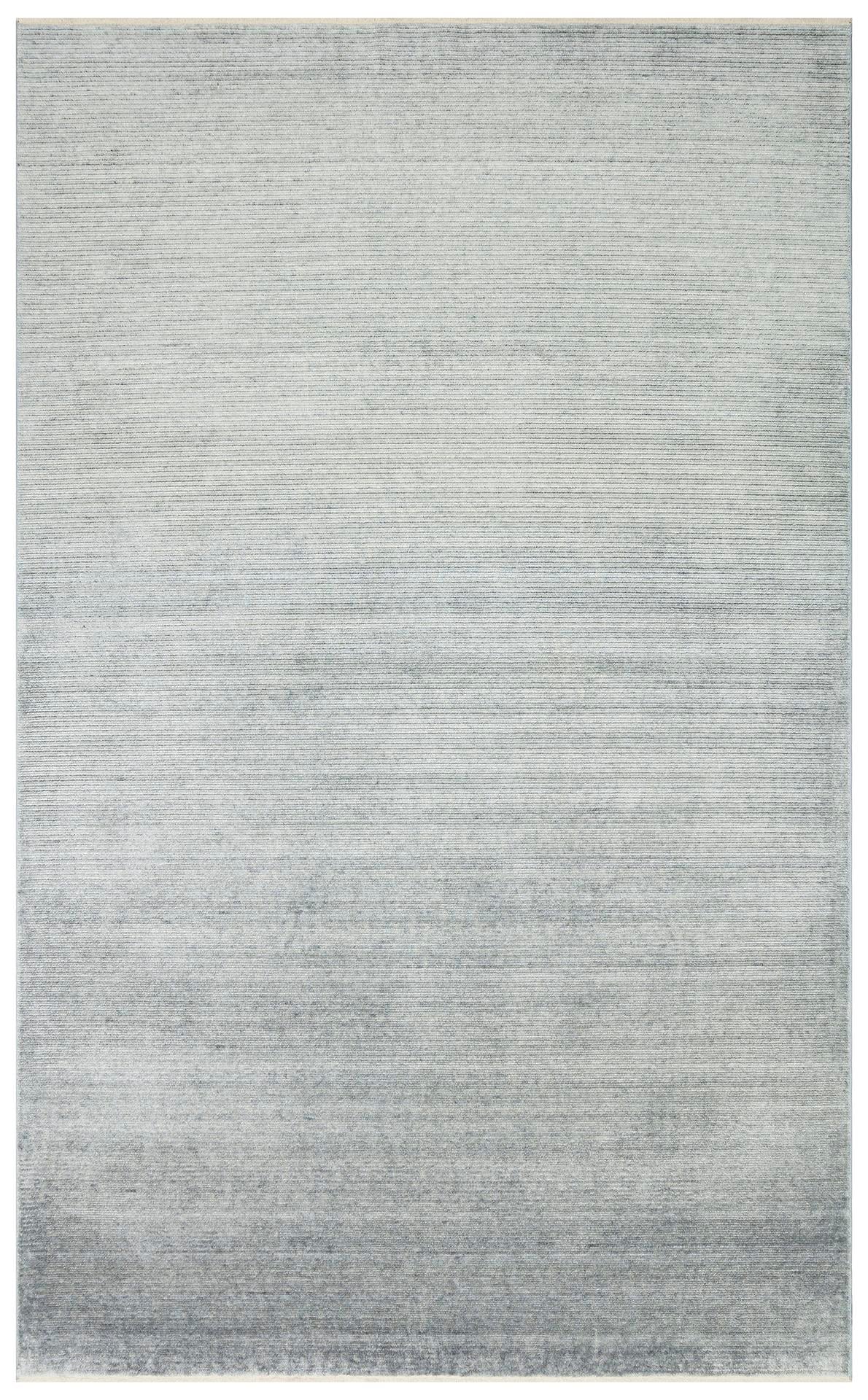 Çam Halı Gessi GES PLAIN SKY BLUE Özel Hav Vermeyen ve Kolay Temizlenebilir Tencel Kullanılarak El Emeği ile Özel Tezgahlarda Üretilen Modern Kara Tezgah Halısı