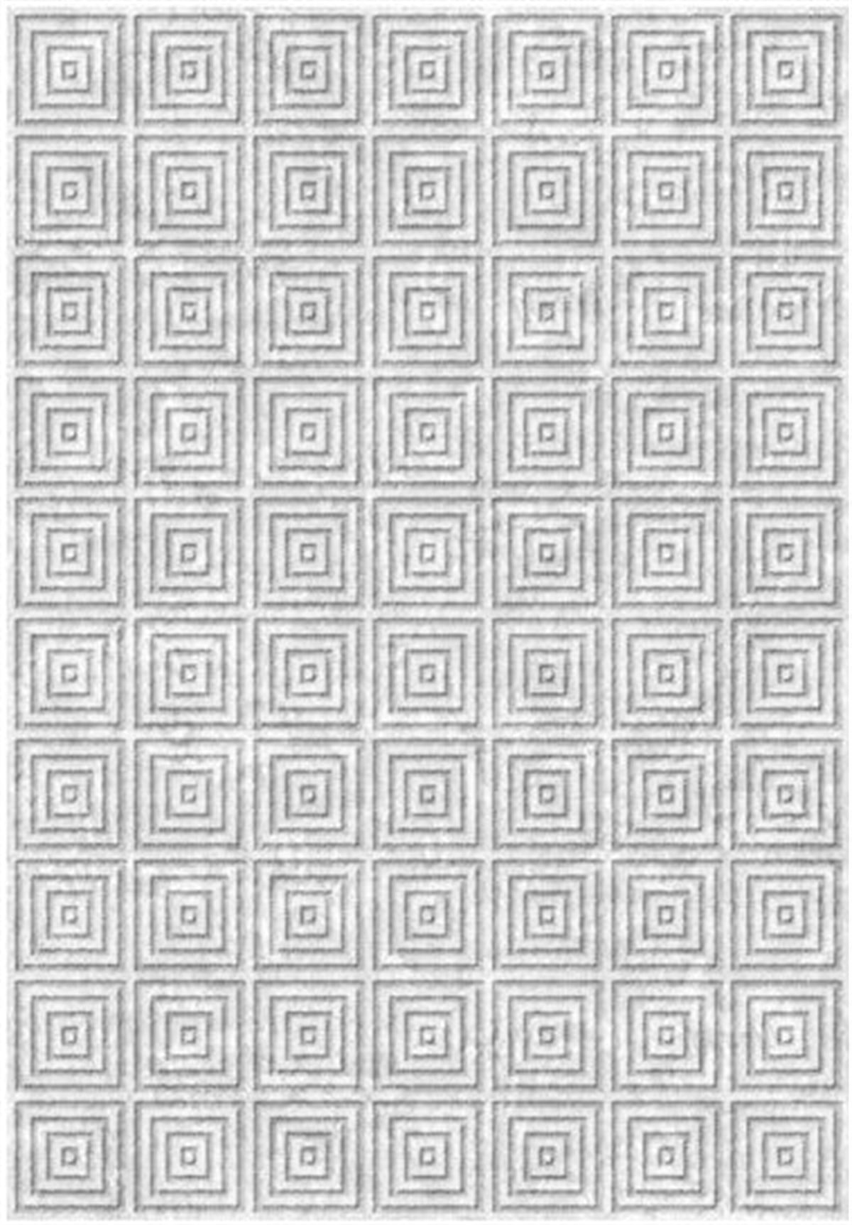 Çam Halı Gloria TD308 Gri Modern Desen Dokuma Saçaklı Kilim