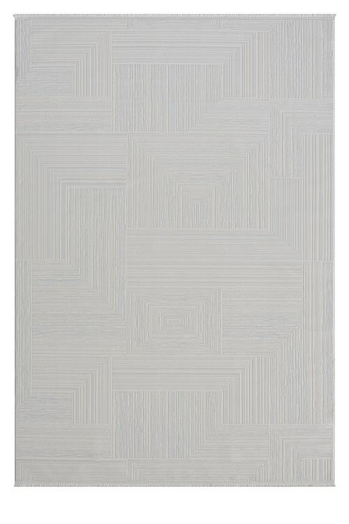 Çam Halı Gusto 902 Beyaz Seyran Halı Modern Desen Makine Halısı