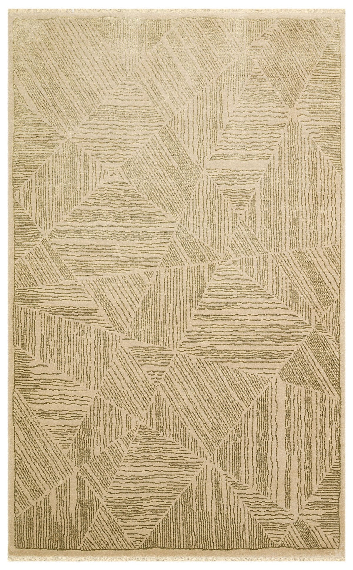 Çam Halı HERITAGE HT 01 BEIGE OLIVE Eko Halı