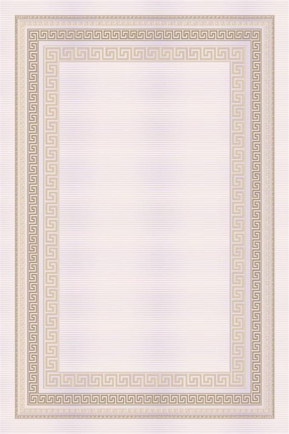 Çam Halı Miras 6814 Kahve Enti Halı Modern Desenli Makine Halısı