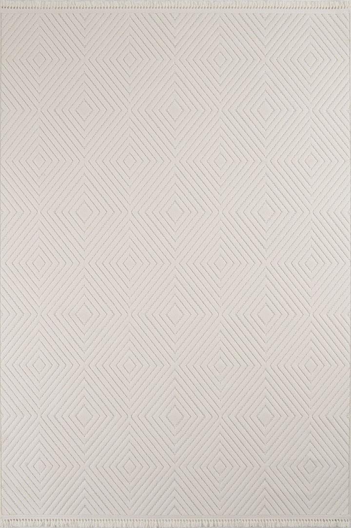 Çam Halı Molde 9205 Krem Koridor Halısı Kesme Yolluk Mutfak Halısı Modern Salon Halısı