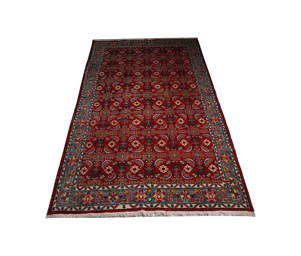 Çam Halı Multi Natural Vintage Yün El Dokuması Halı