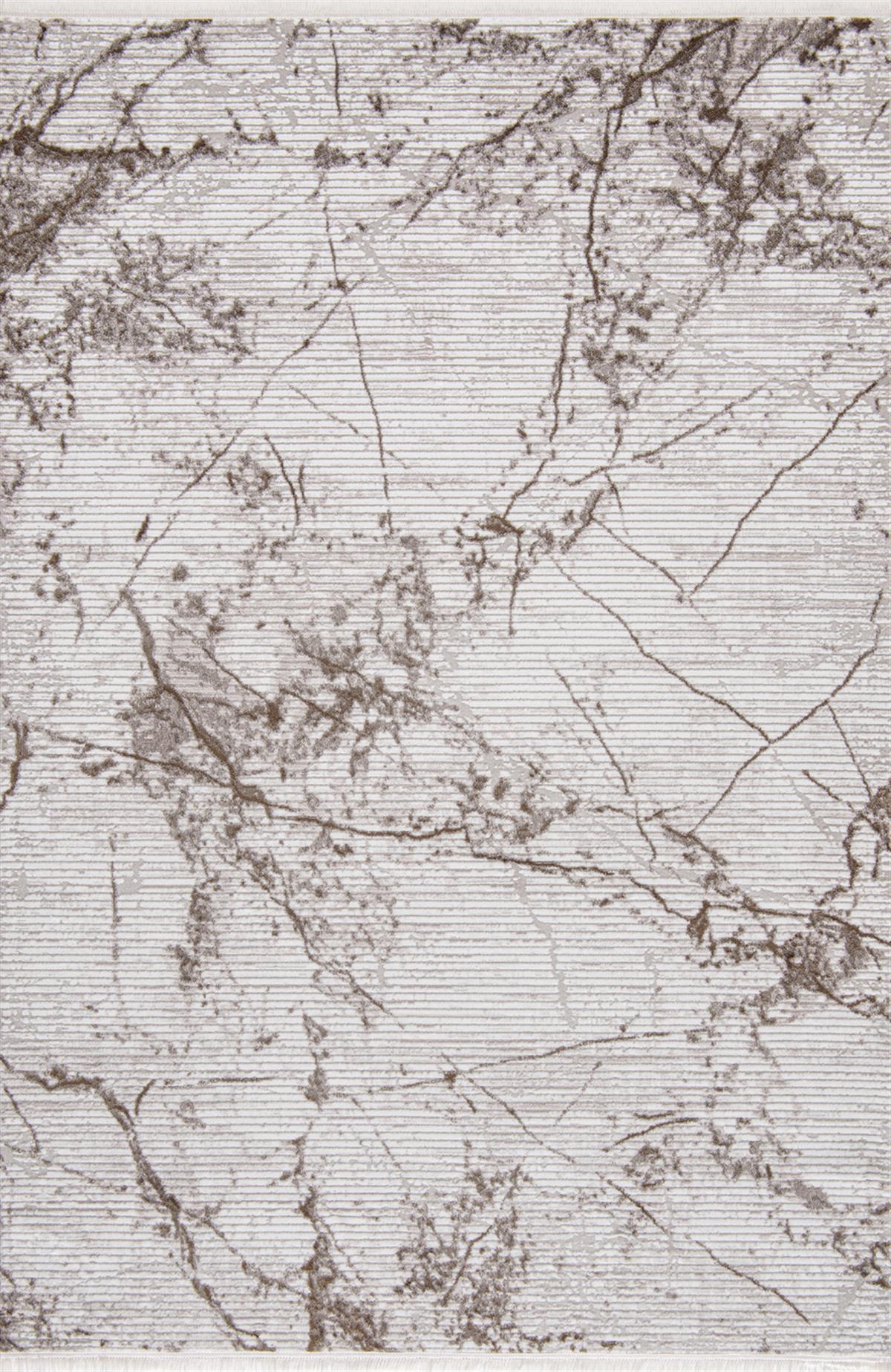 Çam Halı Norm 6203 Bej Romans Halı Modern Desenli Makine Halısı