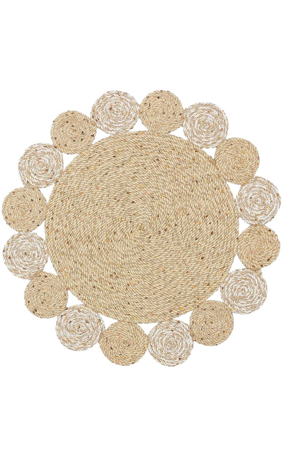 Çam Halı PATNA PTN 03 NATURAL WHITE Eko Halı