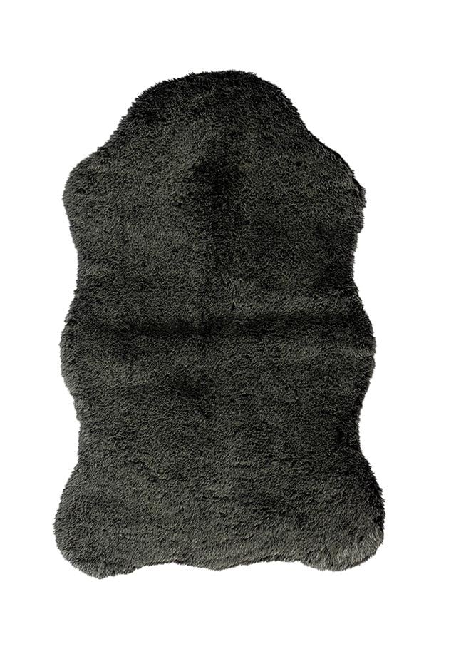 ÇAM Halı ROBY RB001A Siyah Yumuşak Tuşeli Peluş Halı