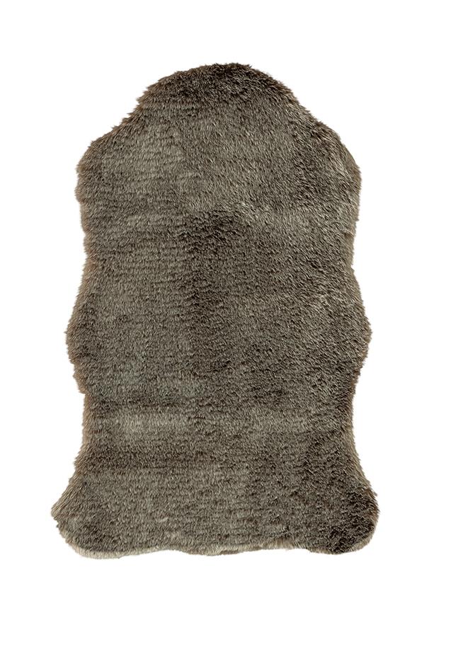ÇAM Halı ROBY RB002A Kahve Yumuşak Tuşeli Peluş Halı
