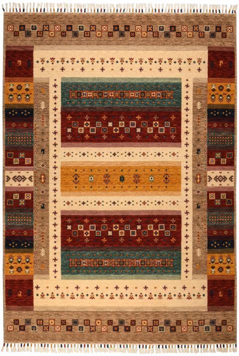 Çam Halı Sultani 810 Vizon Yün ve Bambu ile Özel Tezgahlarda Üretilen Otantik Desenli El Emeği Modern Uşak Halısı