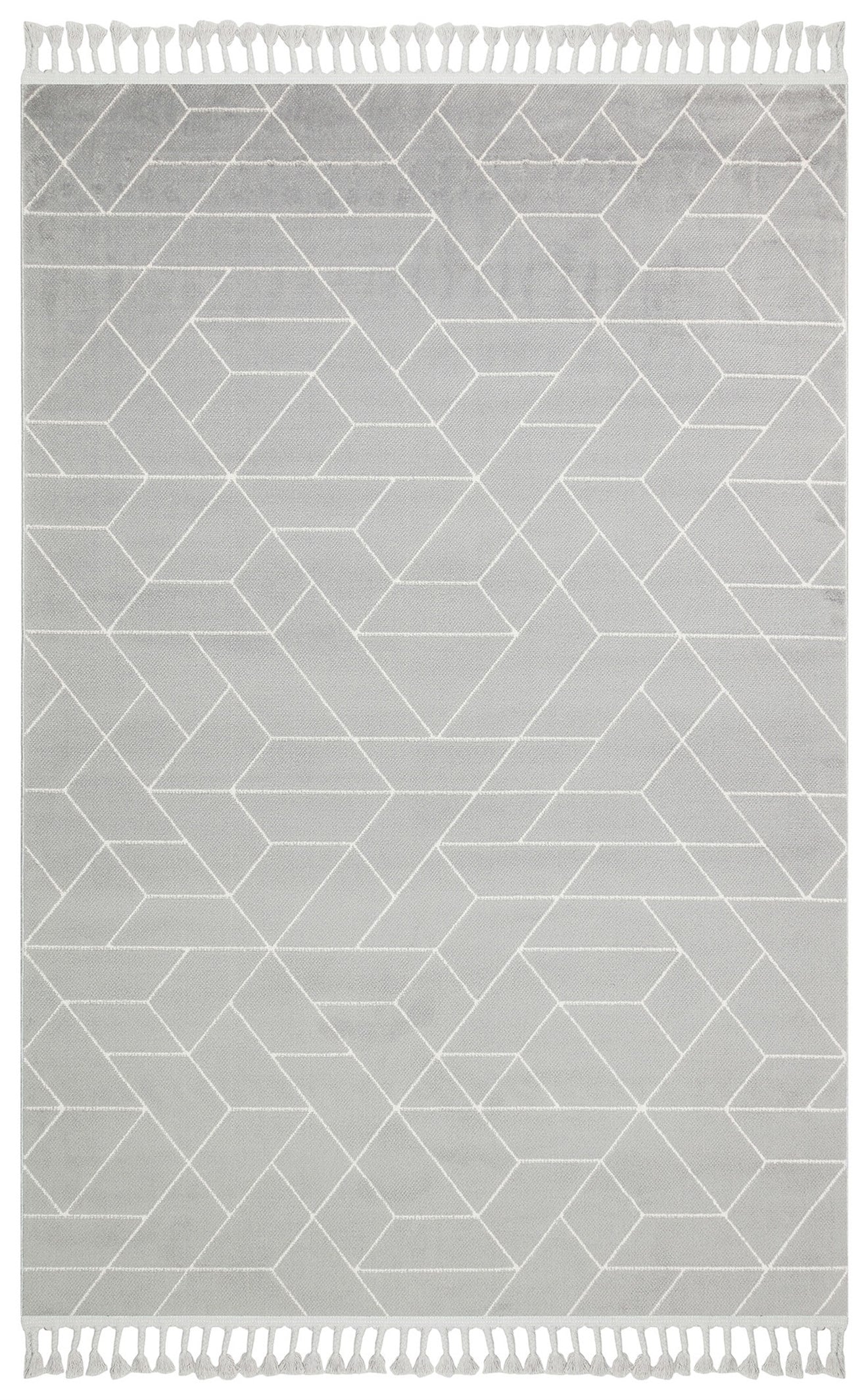 Çam Halı URBAN URB 03 GREY WHITE Eko Halı