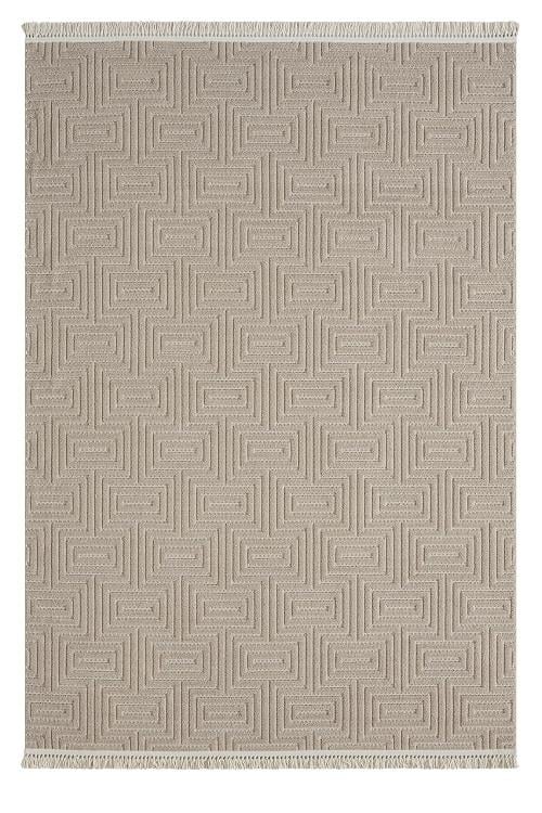 Çam Halı Ventura 1550 Vizon Koridor Halısı Kesme Yolluk Mutfak Halısı Modern Salon Halısı