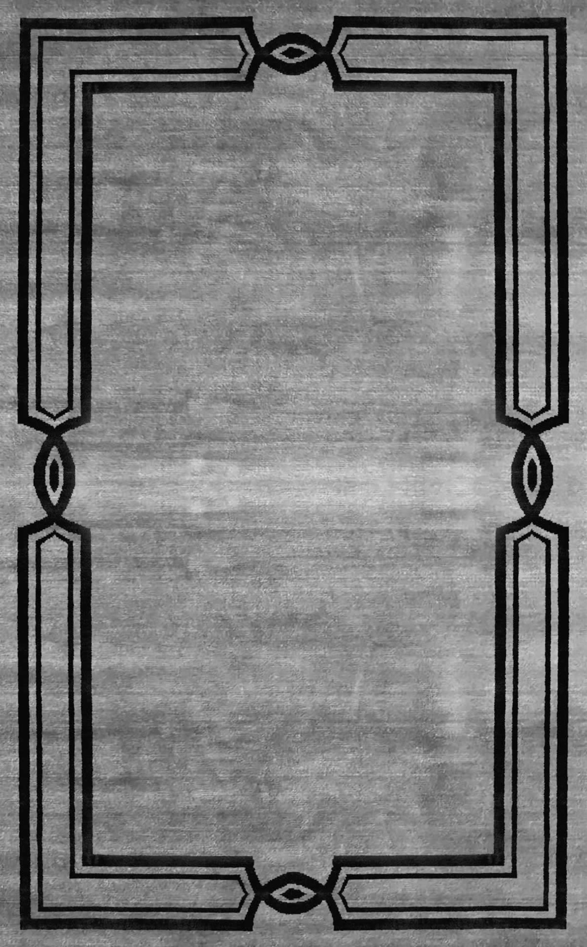 Çam Halı VOGUE VG 03 GREY BLACK Eko Halı