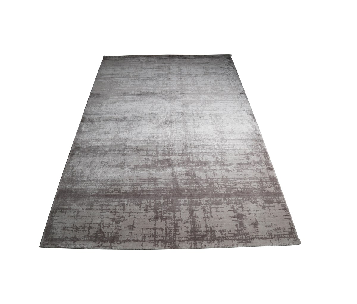 Eko Halı Antik Uşak 818 Grey Modern Vintage Desen Yün-Viskon Özel Tezgah Halısı